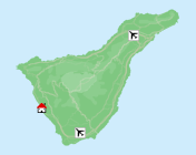 Alcalá Map, Tenerife