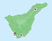 Playa de las Americas Map Tenerife